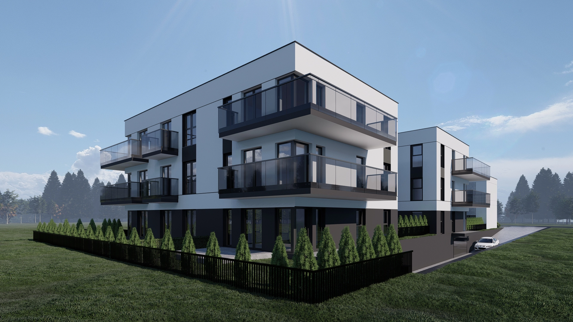 projekt budynków wielorodzinnych